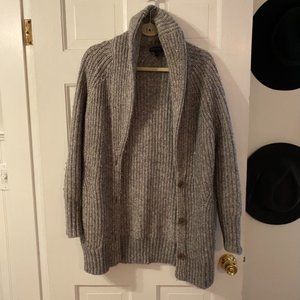 Banana Republic Oversized Gray Cardigan Size M